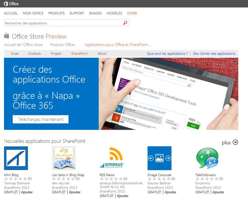 Office-Sharepoint-store