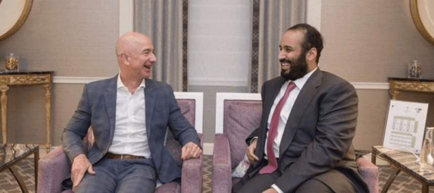 Jeff Bezos et le prince