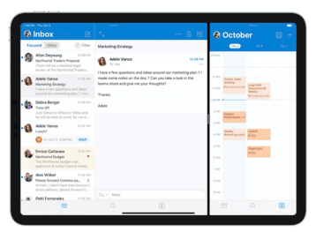 ipad outlook