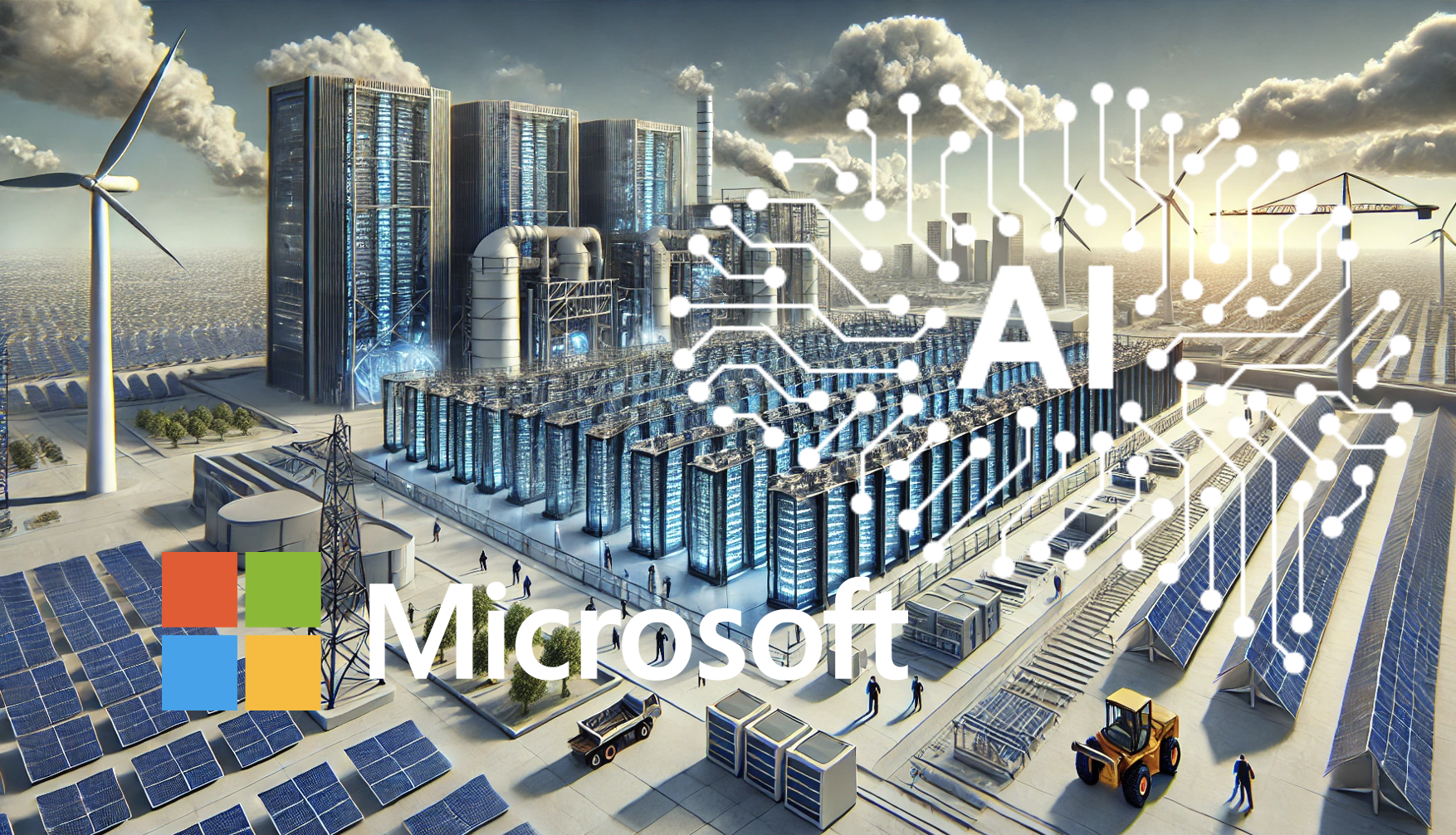 IA et Datacenter : un nouvel investissement colossal de Microsoft ...